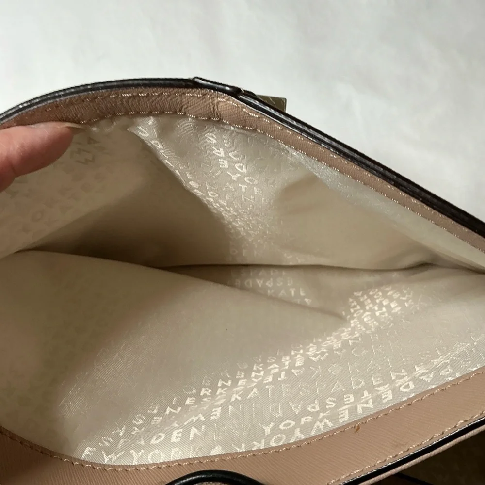 Kate Spade Saffiano Leather Envelope HandbagTwo Tone